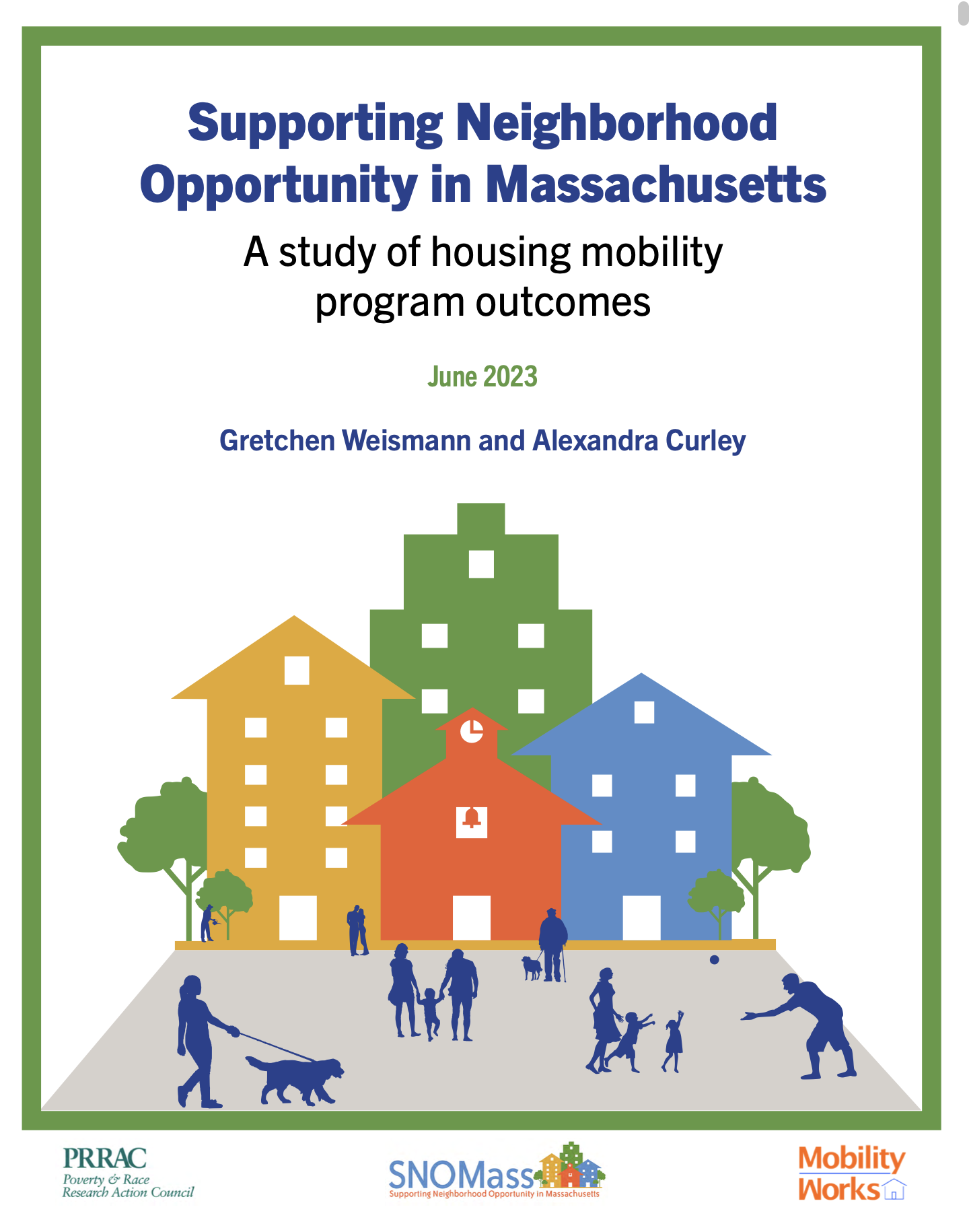 Supporting Neighborhood Opportunity In Massachusetts: A Study Of ...